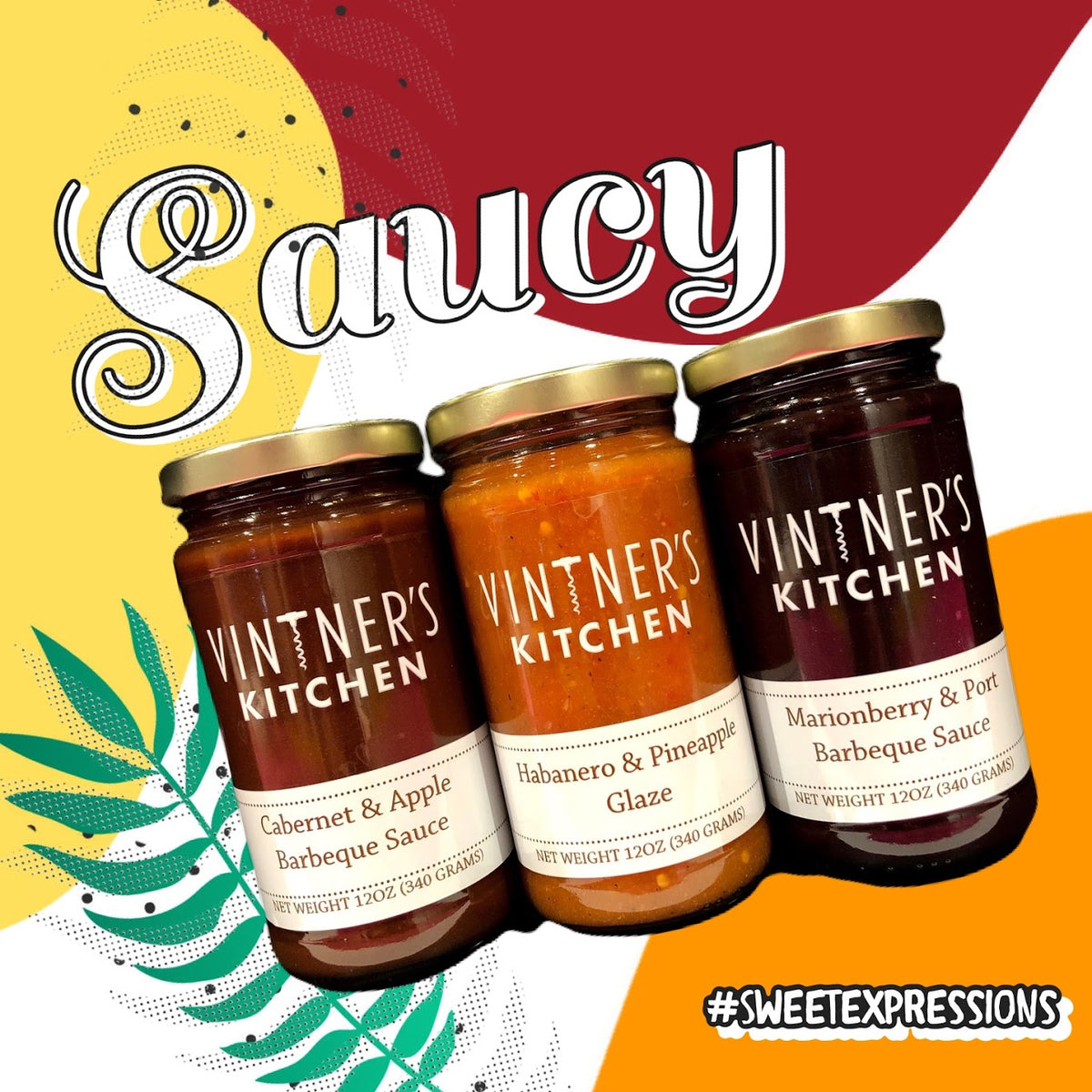 Vintner's Kitchen Specialty Glaze & Barbeque Sauces Sweet Expressions