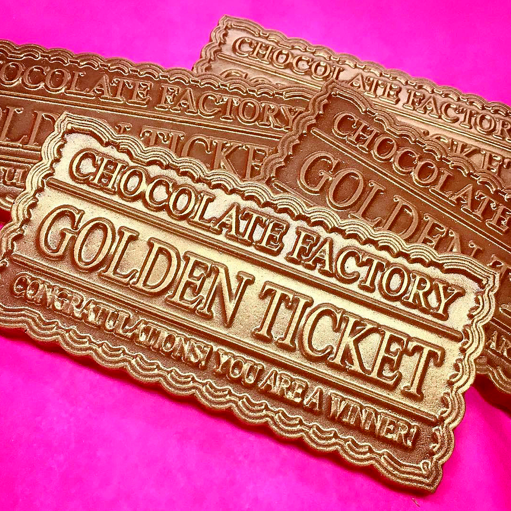 chocolate golden ticket