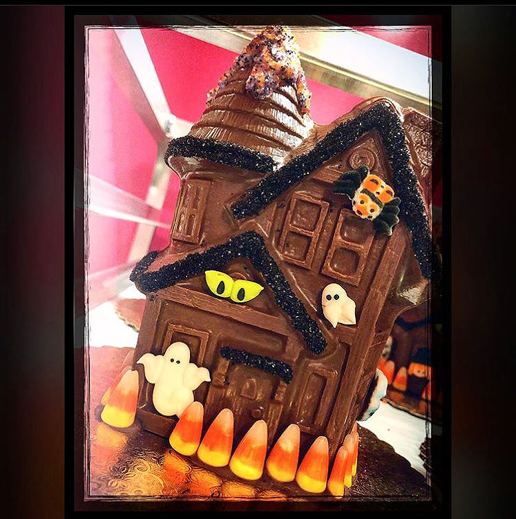 chocolate haunted house