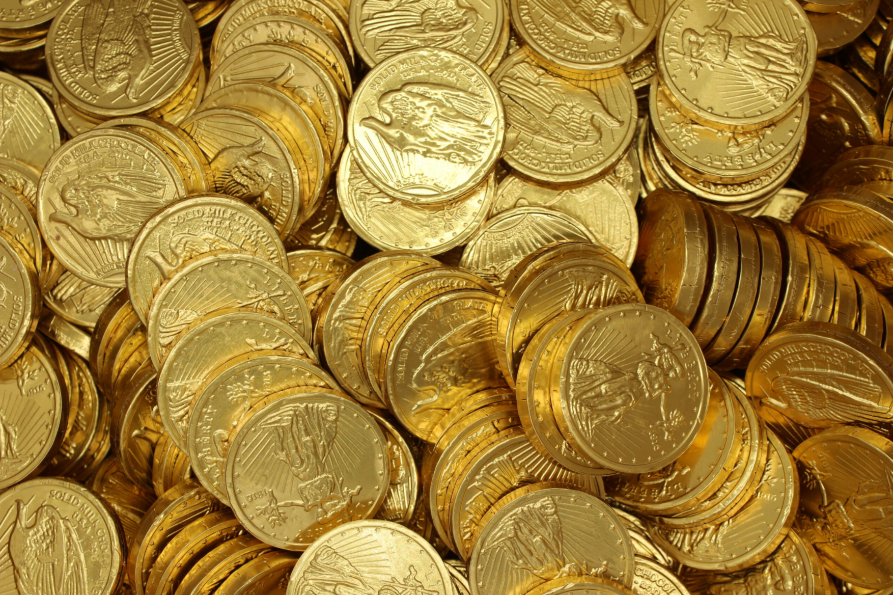 Chocolate coins outlet
