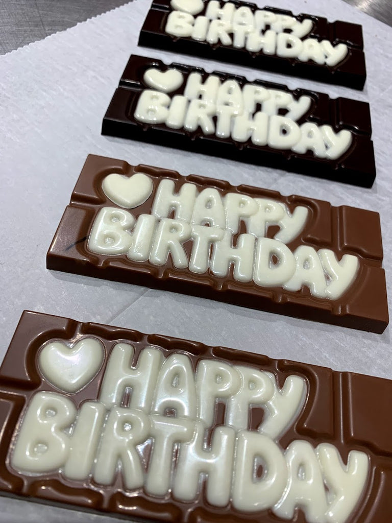 happy birthday chocolate bar